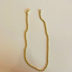 Melinda Maria Gold Rowan Rope Chain Necklace